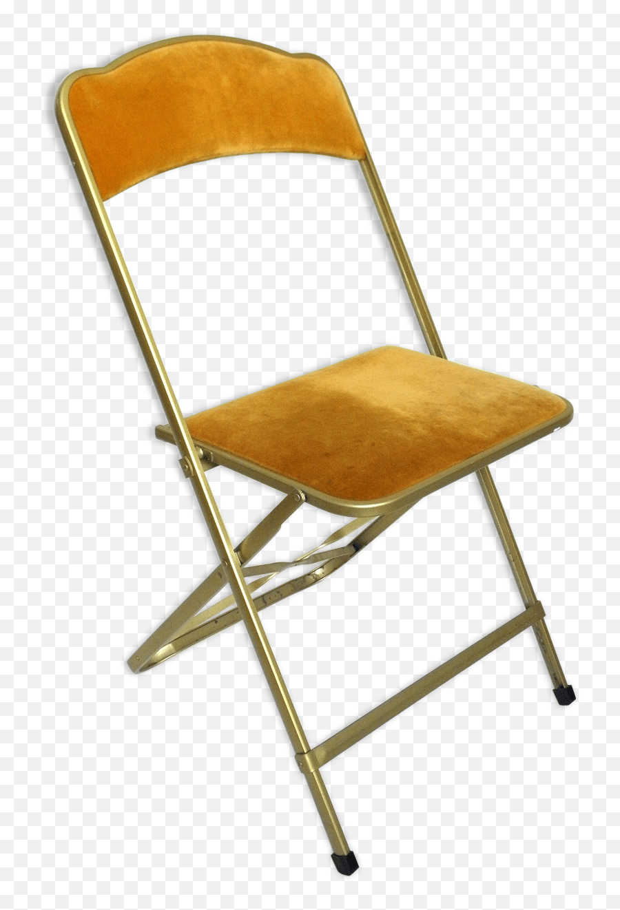 Velvet And Gold Metal Folding Chair Silla De Plastico Chair Emoji