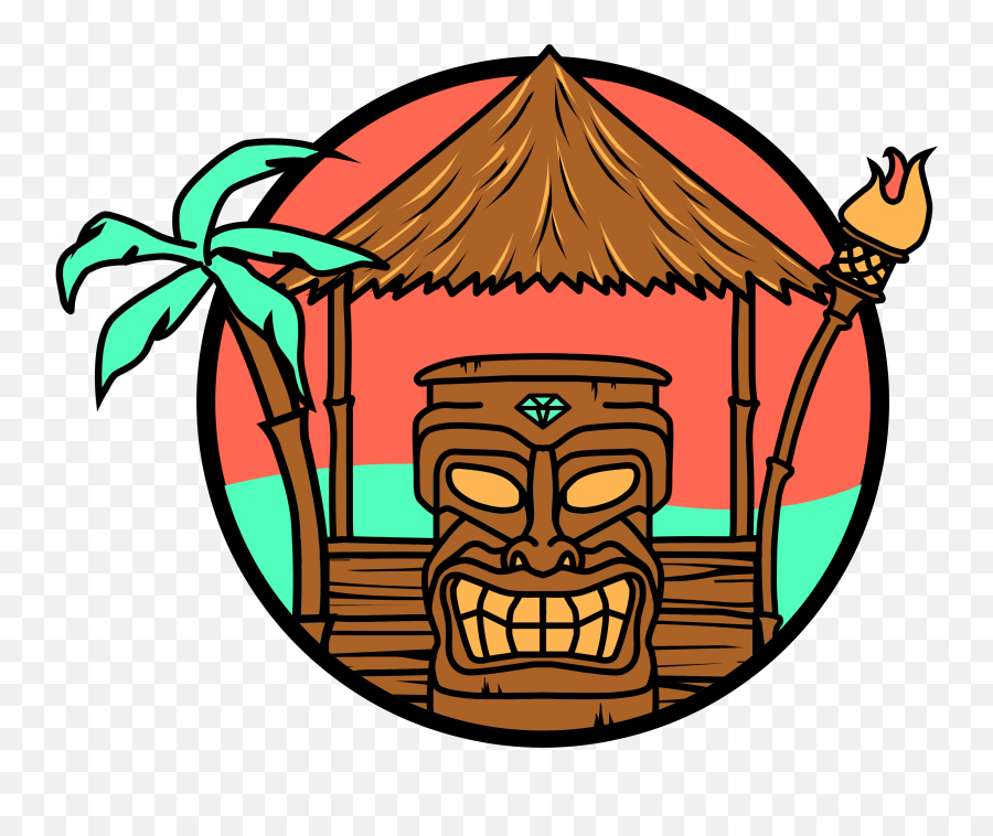 Cartoon Tiki Clipart Transparent Tiki Clipart Emoji,Tiki Head Emoji
