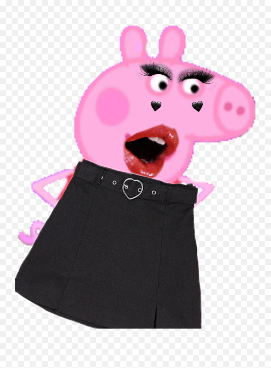 E Peppa Pig Vsco Girl Emoji,Girl Pig Emoji free transparent emoji
