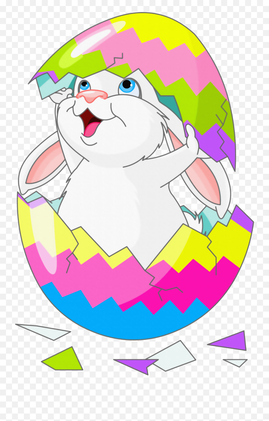 Eggs Clipart Easter Bunny Eggs Easter Easter Bunny In Egg Clipart