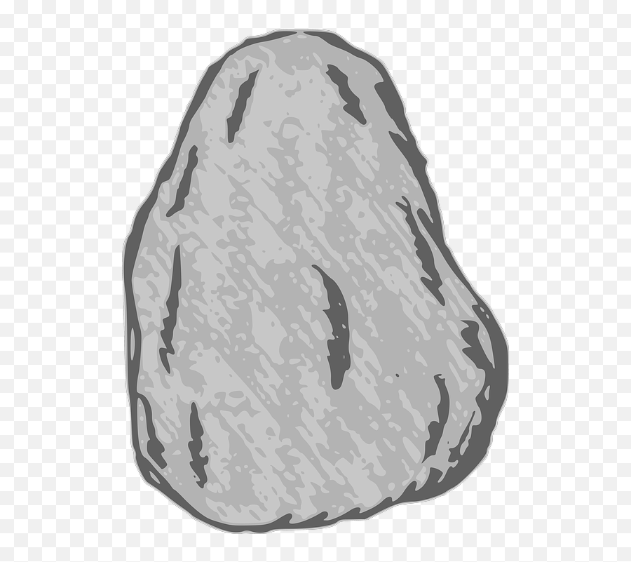 Stone Rock Grey Rock Clip Art Free Emoji,Rock And Roll Hand Emoji