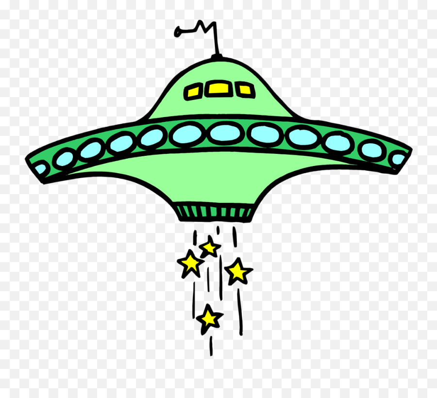 Ufo Clipart Transparent Background Sci Fi Science Fiction Clipart