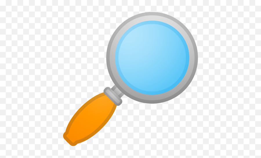 Magnifying Glass Tilted Right Emoji Meaning And Pictures Flat