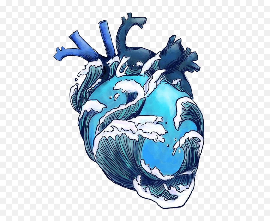 Wave Greatwave Hokusai Japanese Paint Beneath The Waves Sticker Emoji