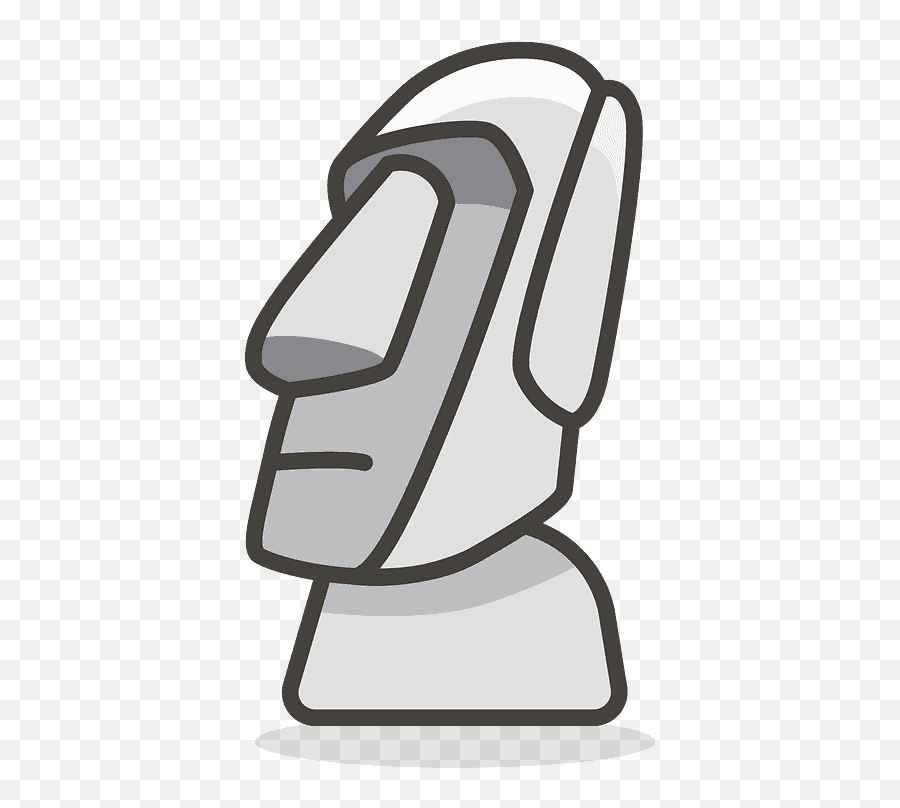 Moai Emoji Clipart Dibujos De Moai,Moyai Emoji free transparent