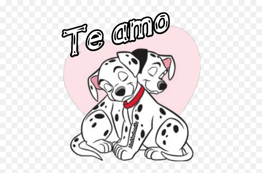 101 Dálmatas Stickers For Whatsapp Fundas Iphone Xr Disney Emoji