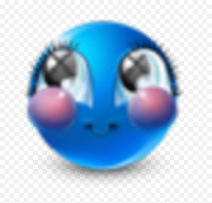 Mq Blue Shy Emoji Emojis Emotional,Shy Emoticon free transparent