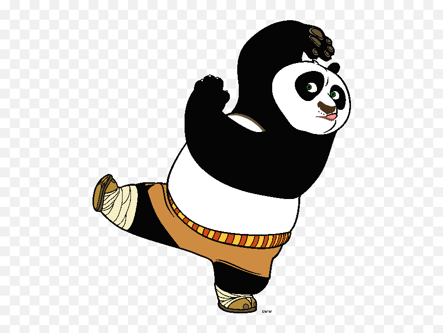 Cliparts Kung Fu Panda Clipart Png Emoji,Karate Chop Emoji free