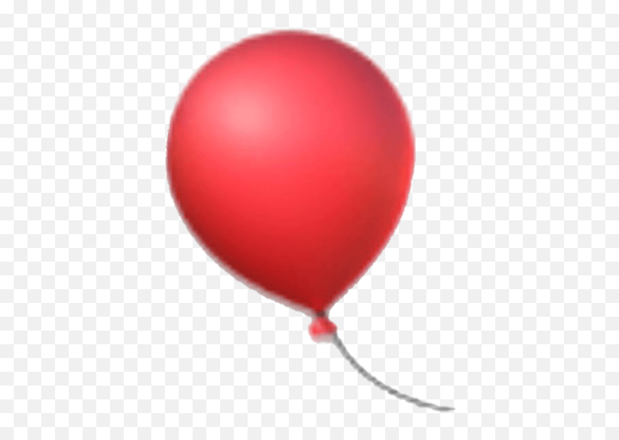 Emoji Balloon Party Redballoon Red Ball Balloon Emoji Transparent