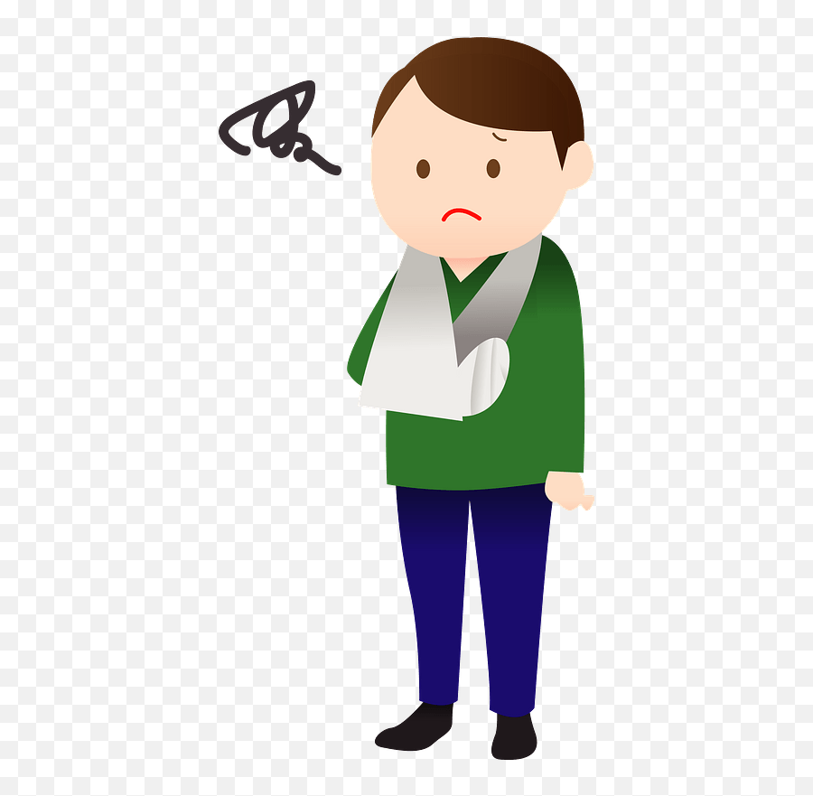 Man Has A Broken Arm Clipart Free Download Transparent Png Broken Arm
