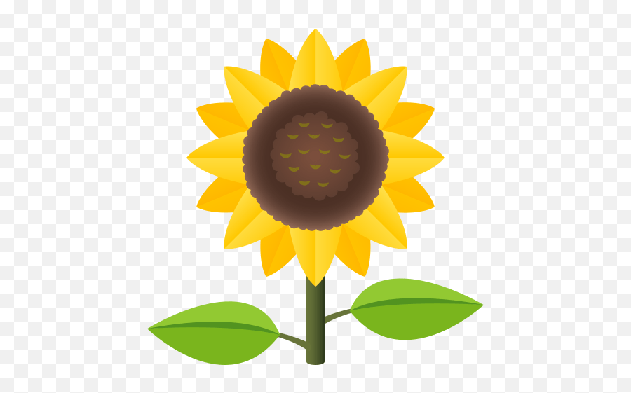 Emoji Sunflower Flower To Copy Stock Illustration,Sunflower Emoji