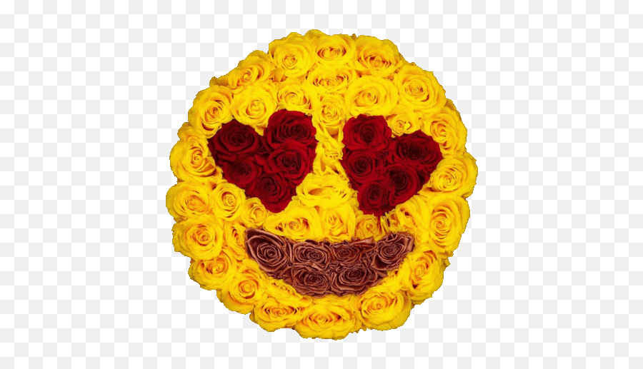Emoji Love Gif Bouquet,Orange Flower Emoji free transparent emoji