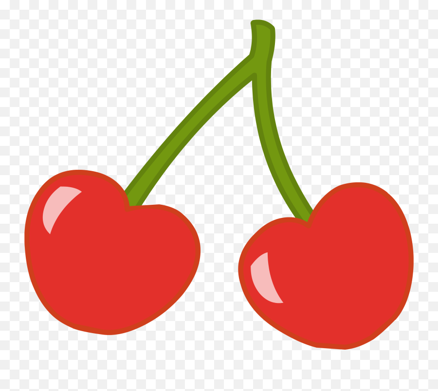 Cherry Vector Transparent Png Clipart Pacman Cherries Png Emoji