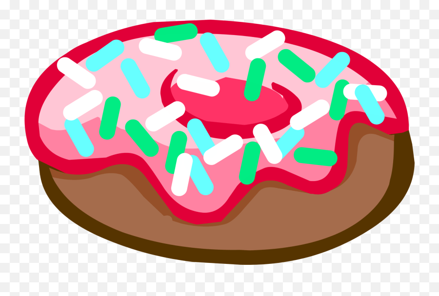 Jelly Donut Clipart Png Download Full Size Clipart Club Penguin Donut