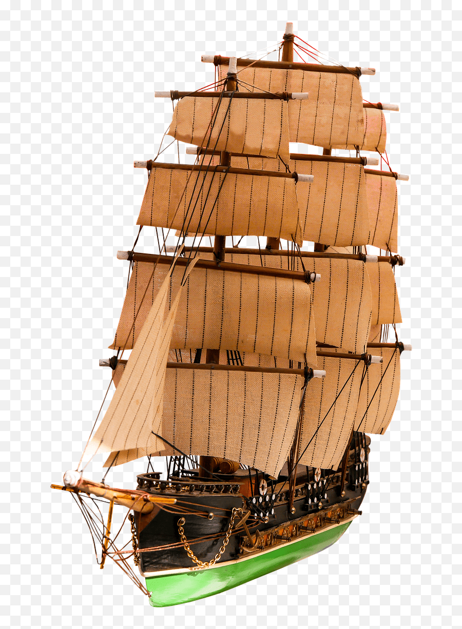 Ship Sail Sailing Vessel Sailing Boat Sailing Ship Transparent Emoji