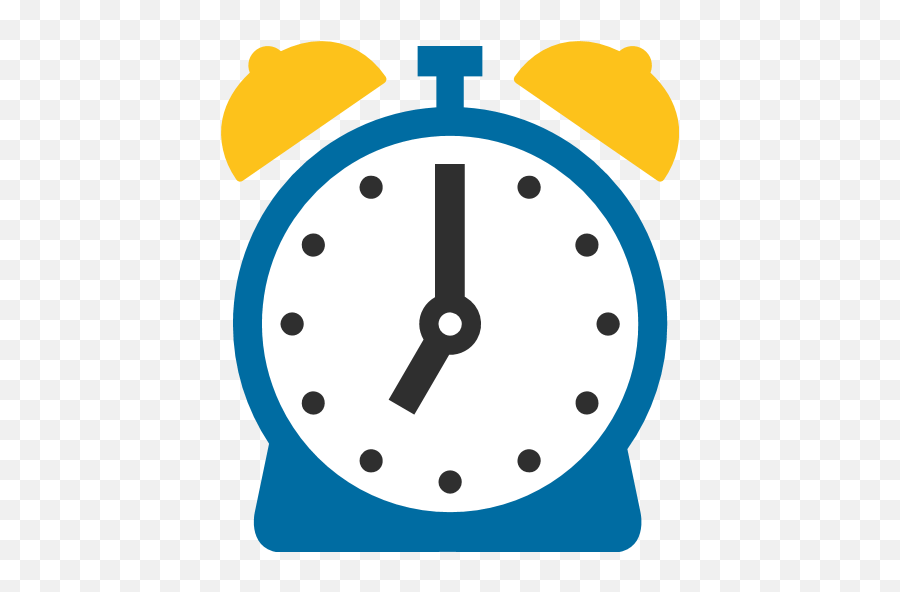 Alarm Clock Emoji For Facebook Email 5 Min Timer Png,Old Man And