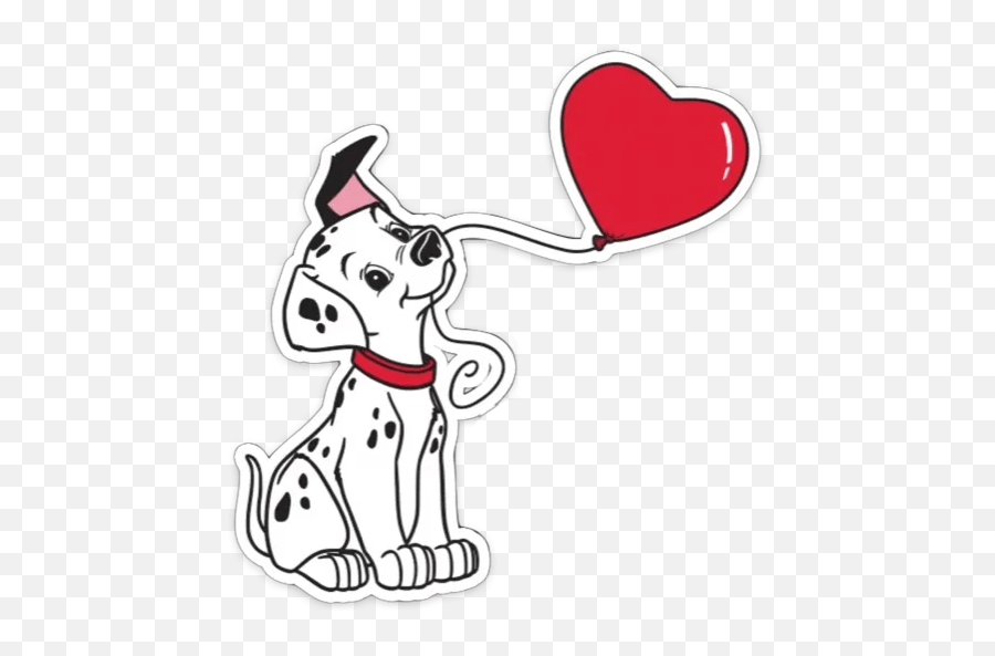 101 Dalmatians Stickers For Whatsapp One Hundred And One Dalmatians