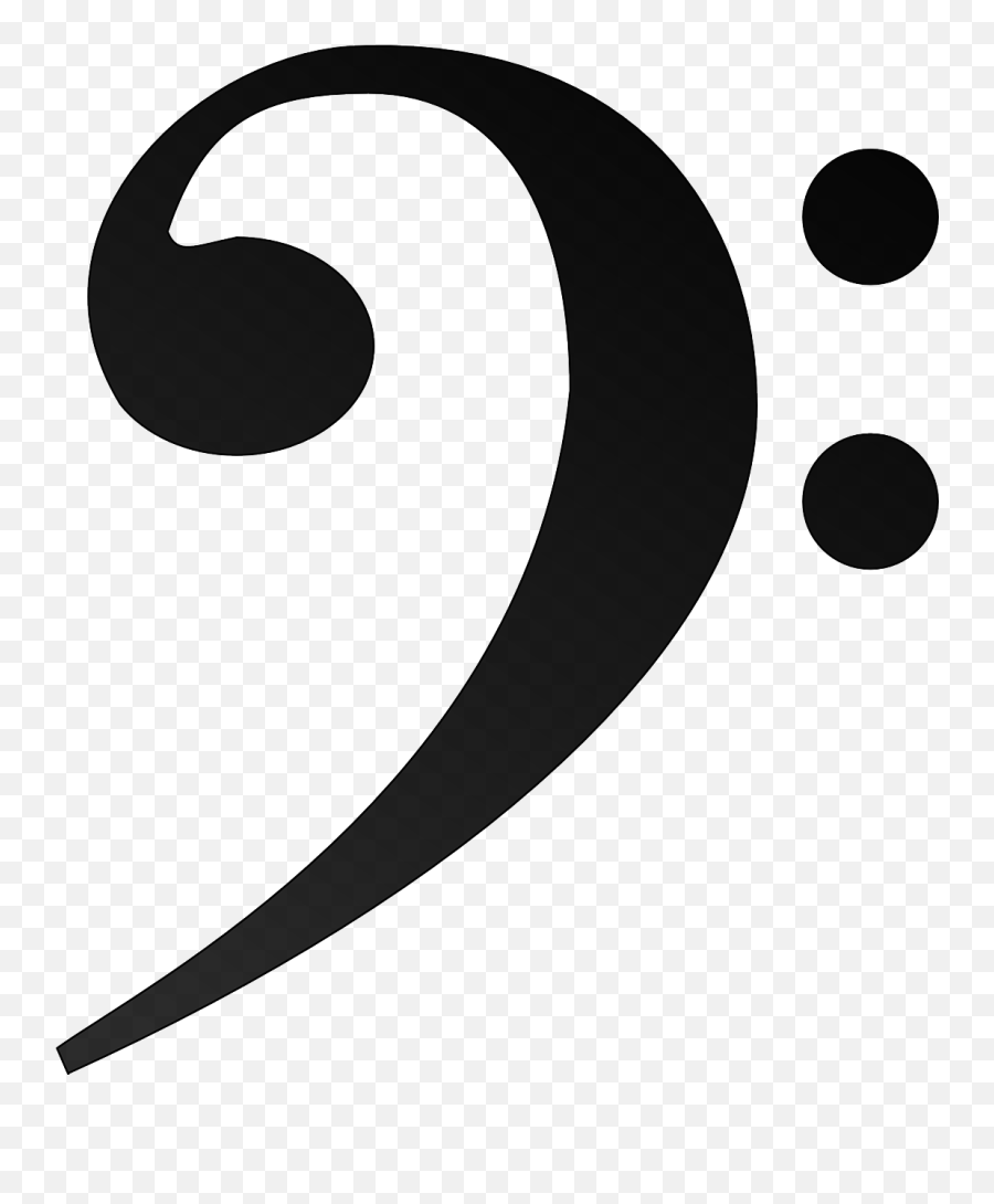 Bass Clef F Bass Clef Png Emoji,Bass Clef Emoji free transparent