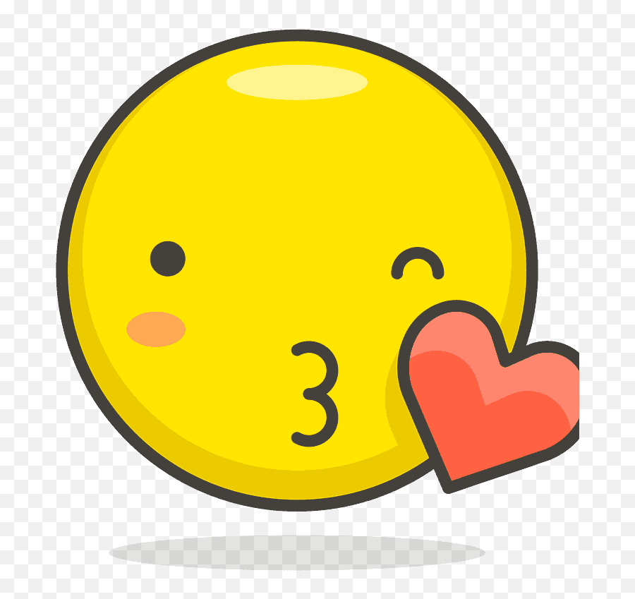 Face Blowing A Kiss Emoji Clipart Blow Kiss Clipart,What Is The