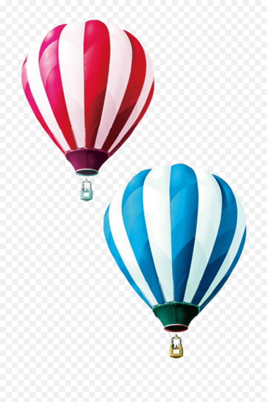 Air Balloons Stickers Hot Balloons Png Emoji,Hot Air Balloon Emoji