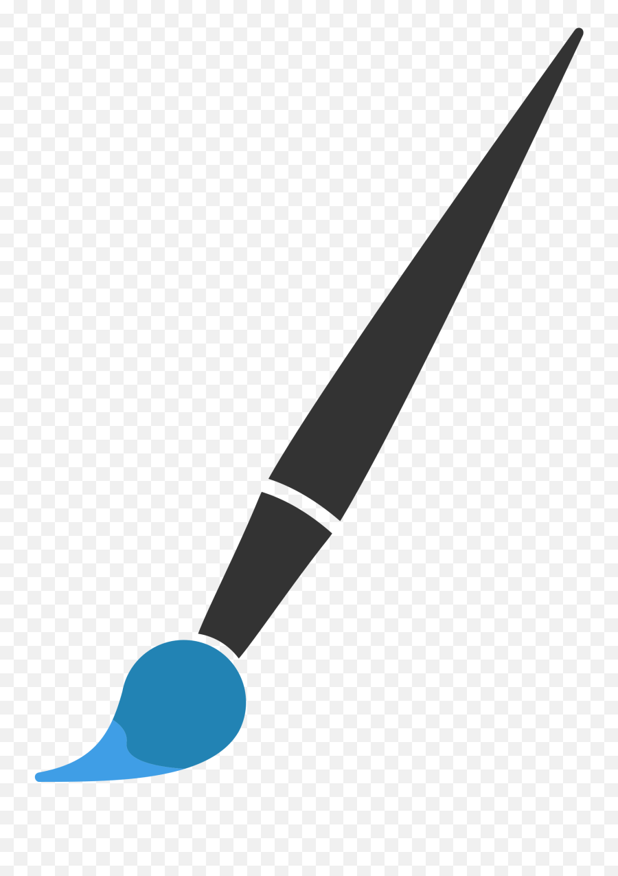 Transparent Paintbrush Minimalist Transparent Png Clipart Paintbrush