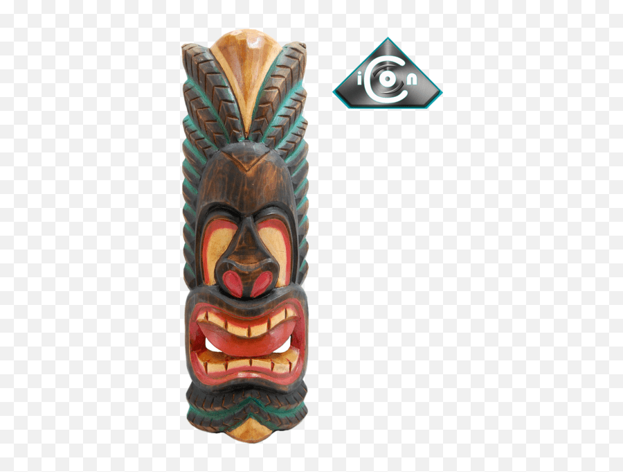 Tiki Mask Cut Out Psd Official Psds Tiki Mask Emoji,Tiki Head Emoji