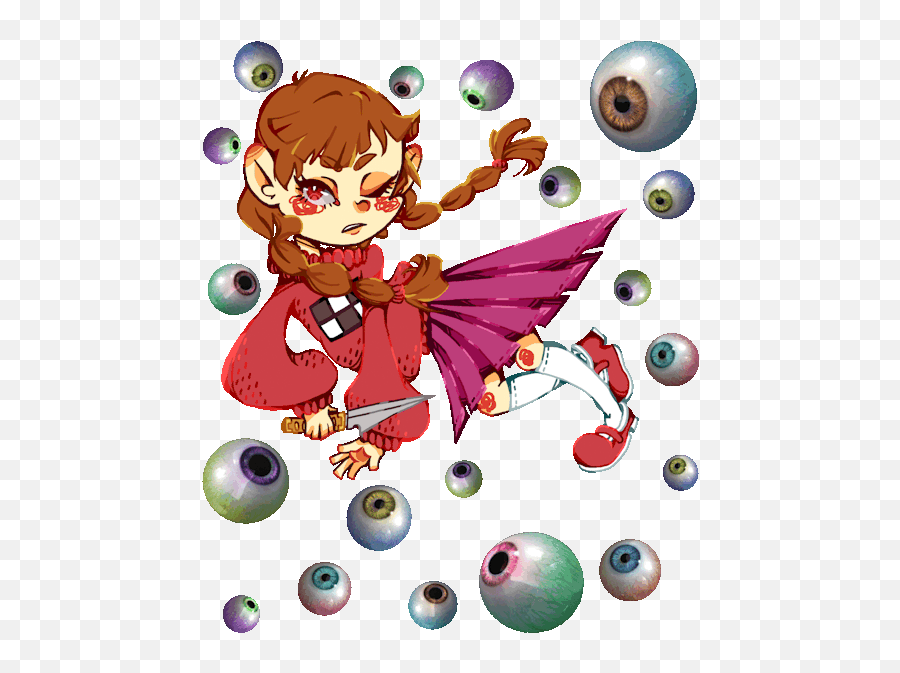 Top Japanese Game Stickers For Android Yume Nikki Transparent Gif
