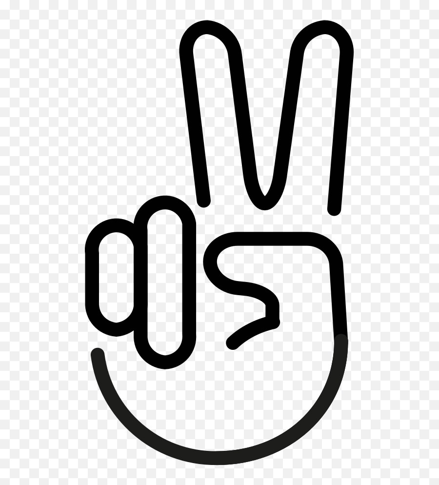 Openmoji Clip Art Emoji,v Emoji free transparent emoji