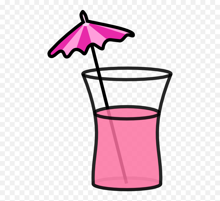 Pink Cocktail Clipart Umbrella Drink Clip Art Emoji,Cocktail Emoticons free transparent