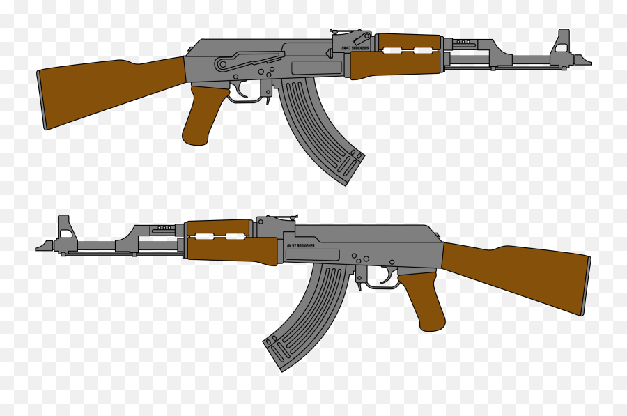 Gun Clipart Old Fashioned Gun Old Fashioned Transparent Ak 47