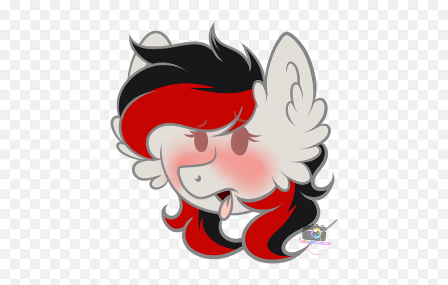 Shadow Cartoon Emoji,Emoji Blushing free transparent emoji