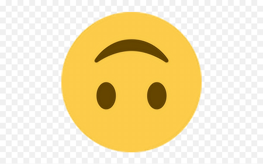 Upsidedown Smile Happy Emoji Emoticon Face Expression Upside Down
