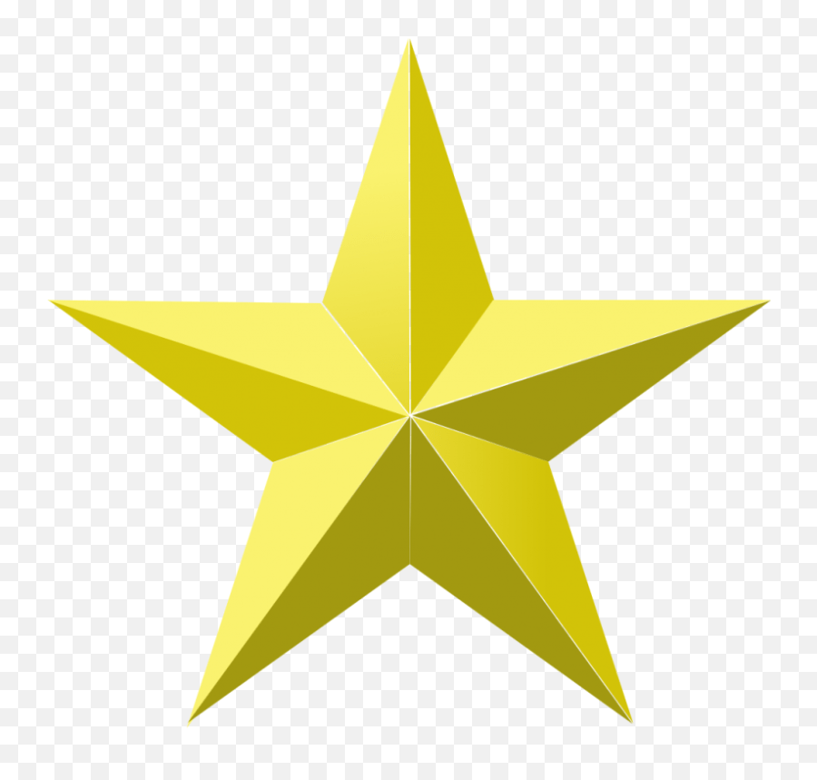 Shiny Gold Star Png Transparent Background Gold Star Transparent
