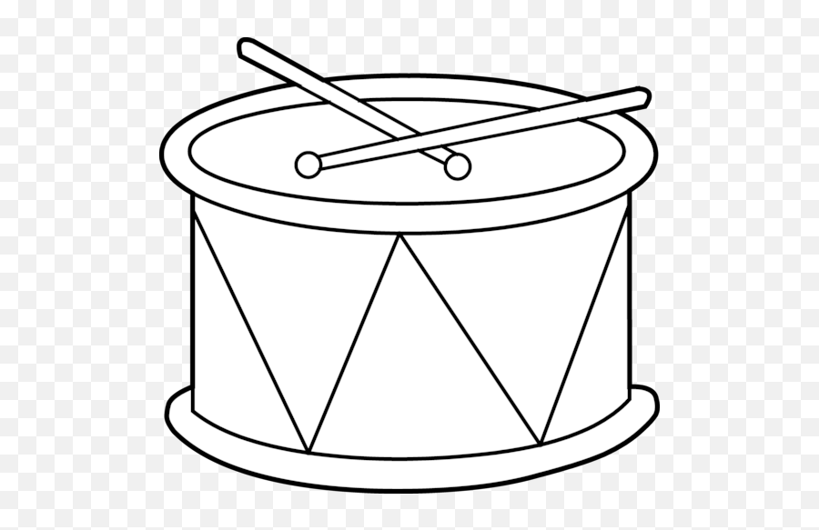 Click To Enlarge Zildjian K Cluster Drum Black And White Clip Art