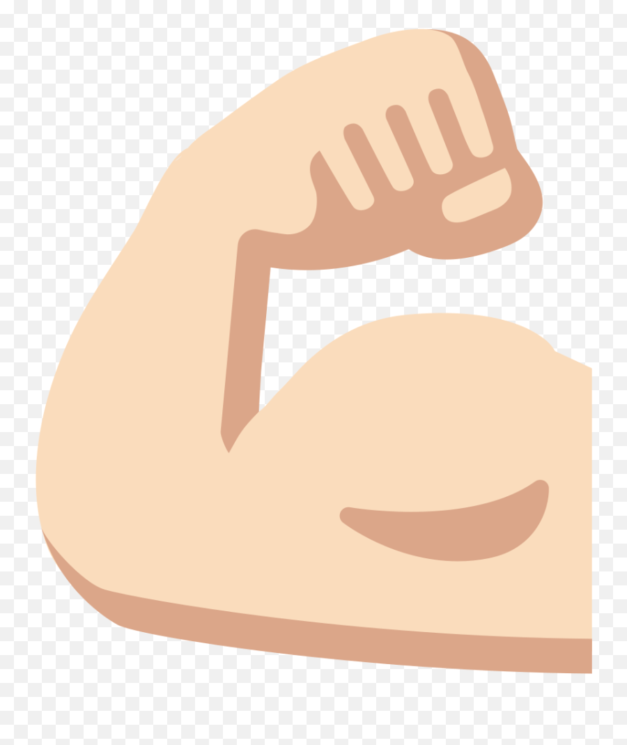 Real Photos Muscles Clipart Png Emoji,Flex Arm Emoji free