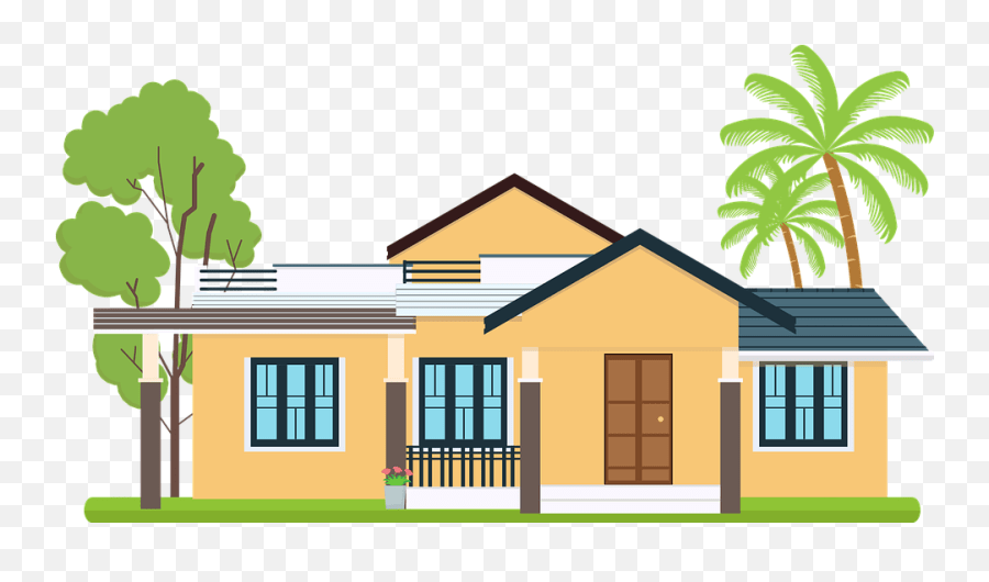 Modern House Flat House Flat Emoji,Real Estate Emojis free