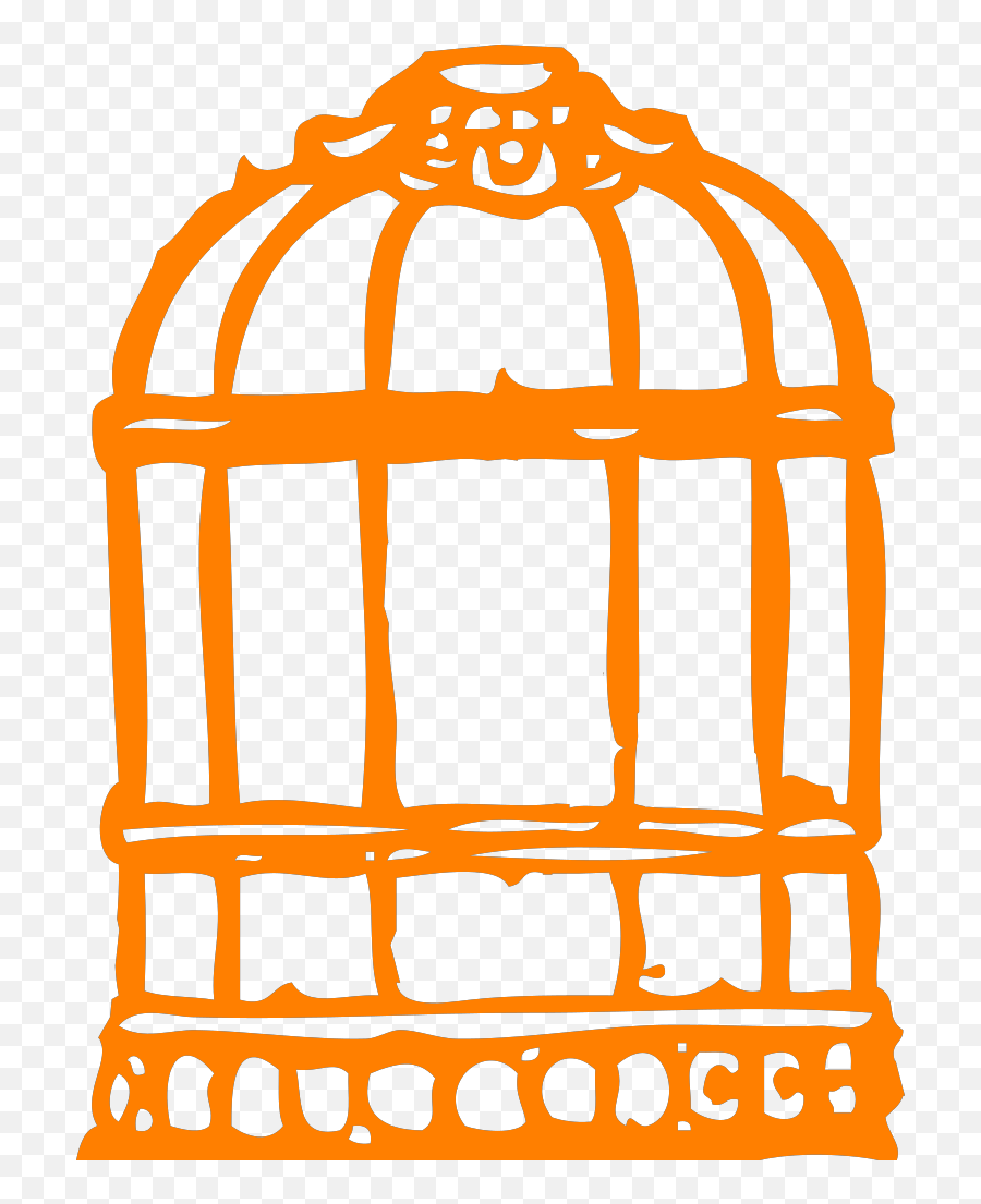 Bird Cage Png Svg Clip Art For  Cute Bird Cage Clipart Emoji,Cage