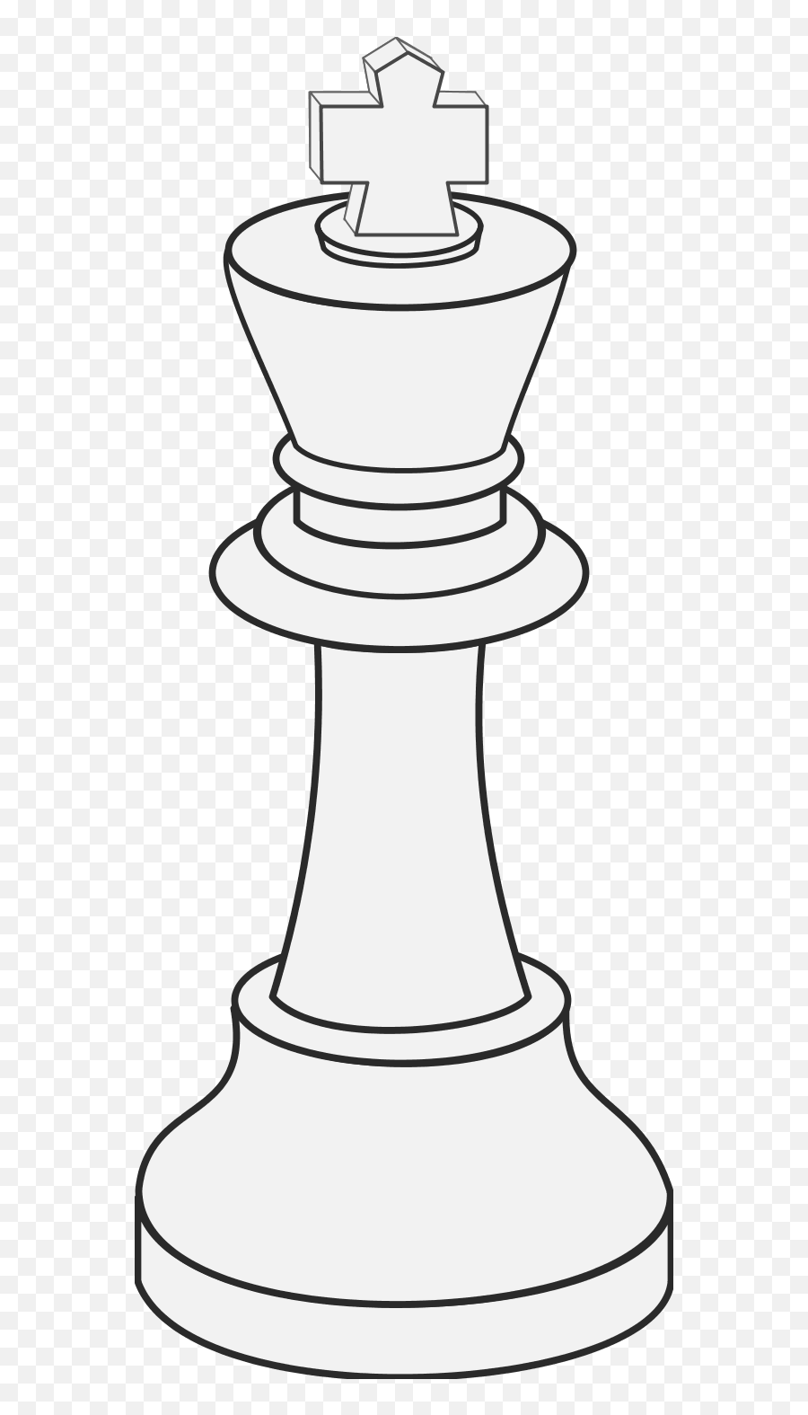 Chess Piece Images Clipartsco Chess Piece Outline King Emoji,Chess