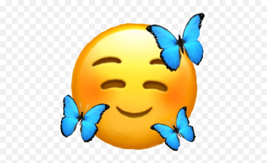 Pin On Jimena Blushing Butterfly Emoji,Dank Meme Emoji free