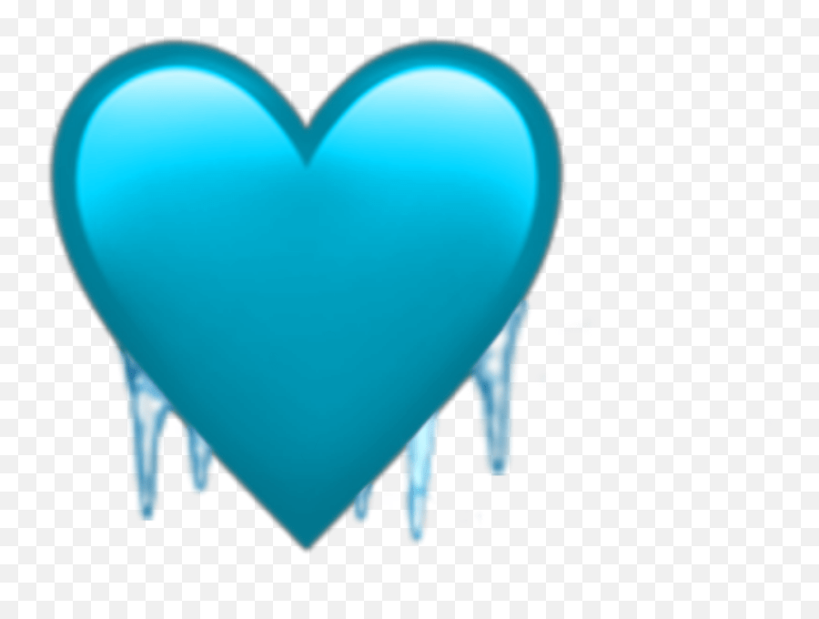 Emojis Heart Frozen Freeze Ice Aesthetic Mine Freetoedi Heart Emoji,Ice Emoji free