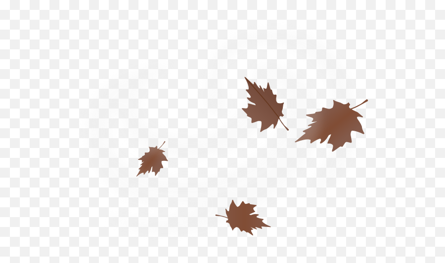 Brown Fall Leaves Vector Drawing Maple Leaf Blowing In Wind Emoji,Fallen Leaf Emoji free