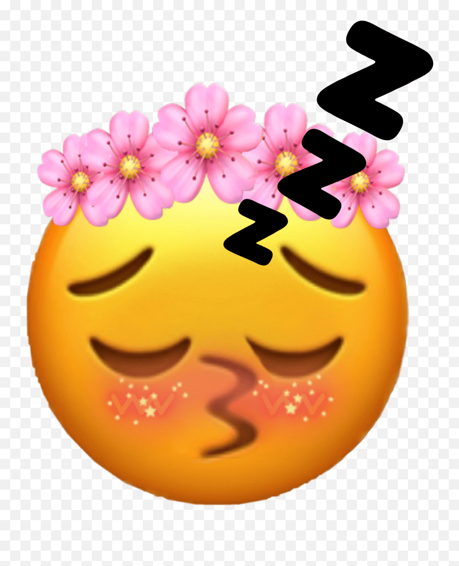 Emoji Sleep Blush Sticker Zzz Gif Animation Png,Blush Emoji Text
