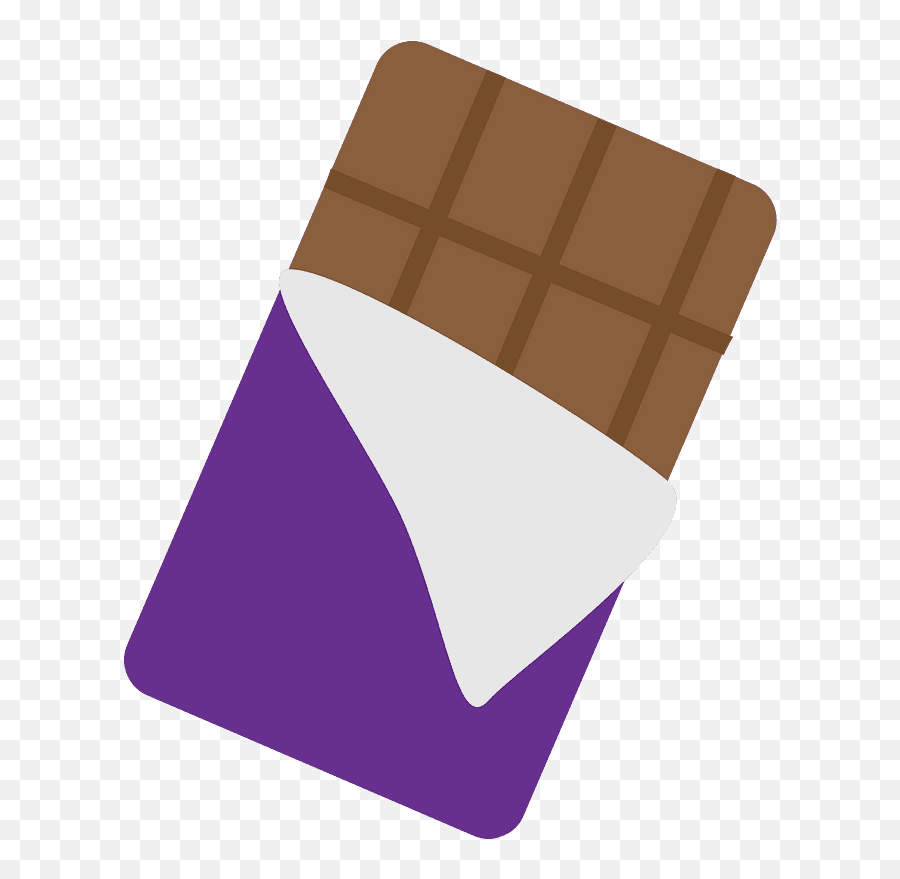 Chocolate Bar Emoji Clipart Chocolate Bar Emoji Png,Chocolate Bar