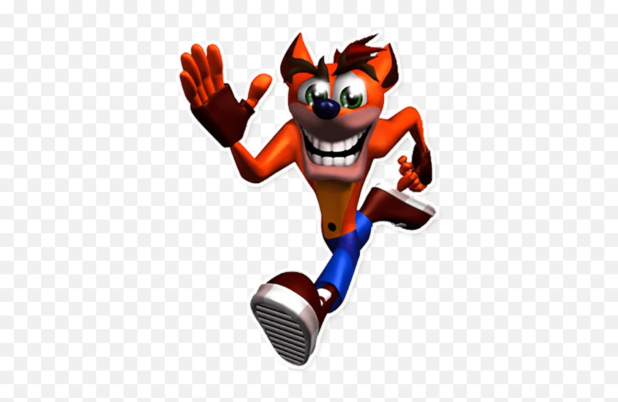 Crash Bandicoot Stickers For Telegram Crash Gallery Emoji,Crash