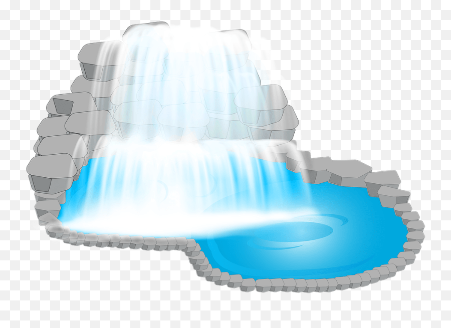 Pond Waterfall Lake Fountain Emoji,Lily Pad Emoji free transparent