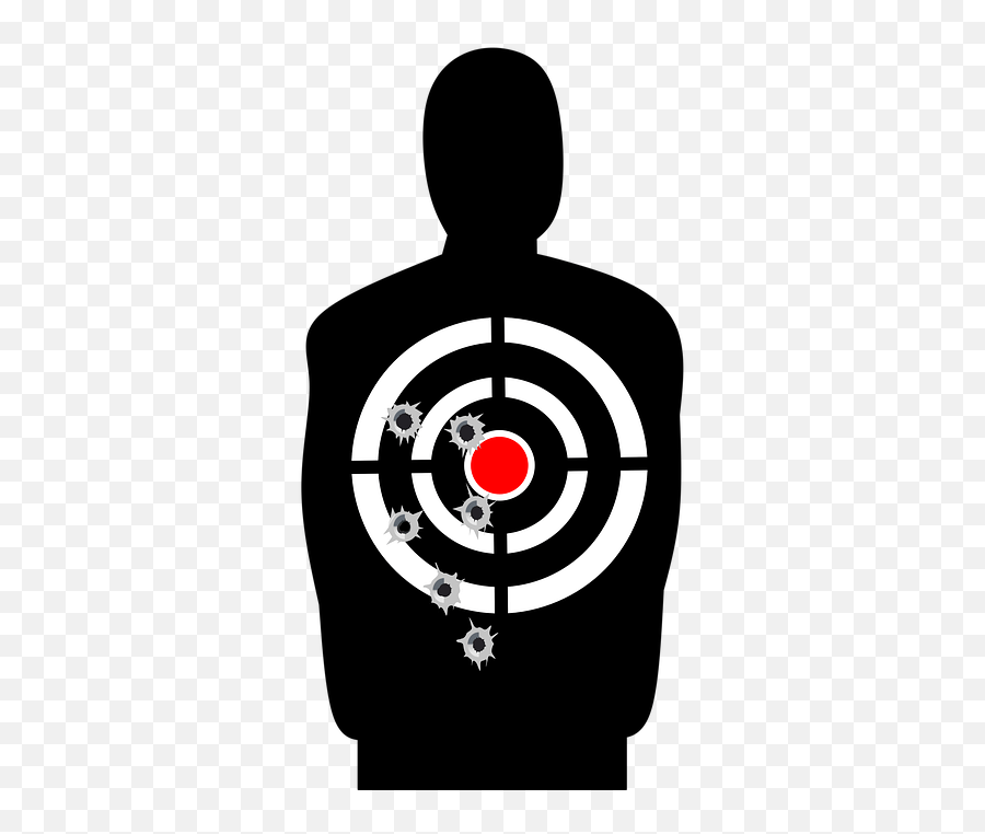 Target Shooting Range Target Gun Shooting Range Emoji,Gun And Star