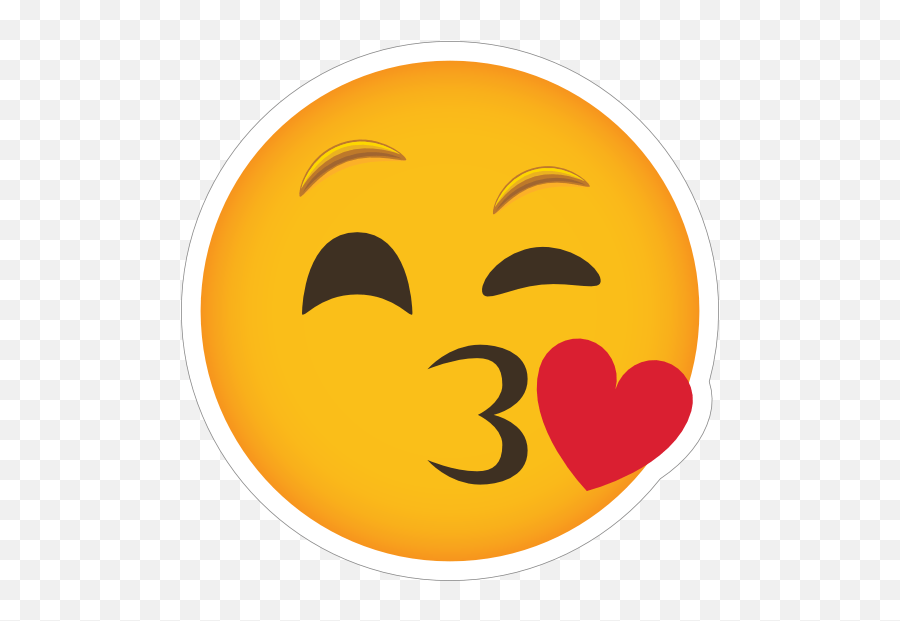 Phone Emoji Sticker Blowing A Kiss Emoji Kiss Stickers,Kiss Emoji