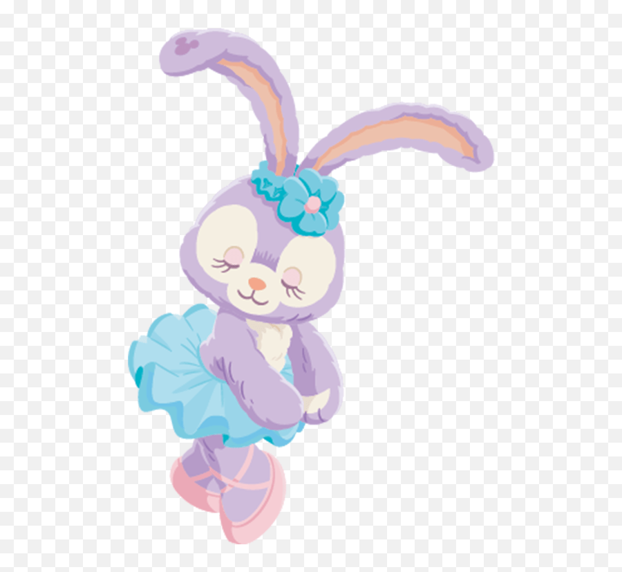 Stellalou Disney Friends Bunny Dancing Cartoon Emoji