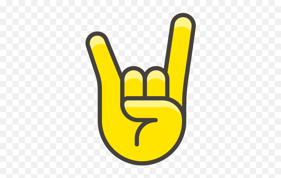 Download Sign Of The Horns Emoji Sinal De Corno,Horns Emoji free