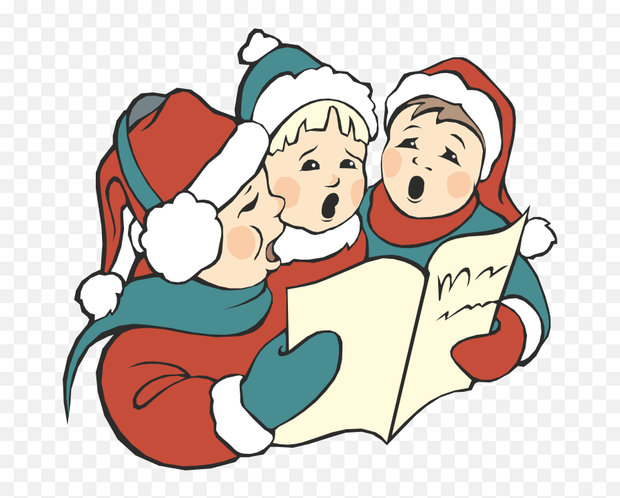 Joy Clipart Caroling Joy Caroling Christmas Carol Clipart Emoji